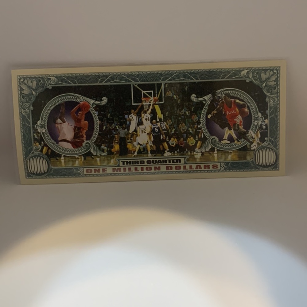 Nothing But Net Custom Made Million Dollar Bill (MISC3) - Picture 2 of 2